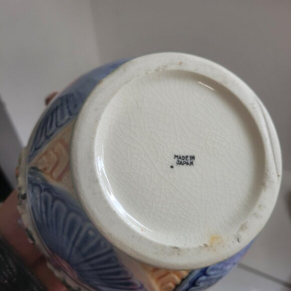 Vintage 1930's Moriyama Ceramic Hand Painted Jar or Vase - Picture 4 of 5